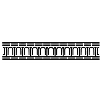 Geometric Rhythm Linear Pattern on Neutral Background vector