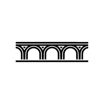 Art Deco Archway, Minimalist, Geometric Ornamentation - Art deco vector