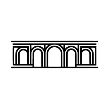 Geometric Archway, Minimalist , Modern Architecture, Arch vector
