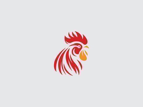 Chicken Logo Design vector