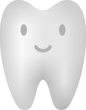 White smile tooth png