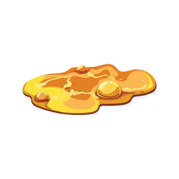 lava molten puddle cartoon item vector
