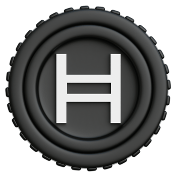 Hedera Coin Crypto 3d Illustration png