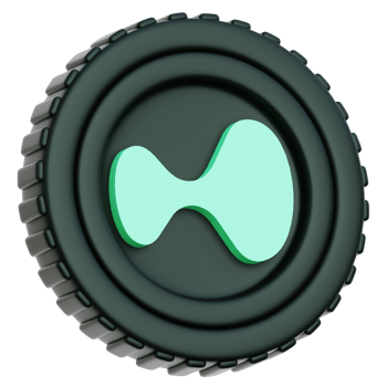Hyperliquid HYPE Coin 3d Illustration png