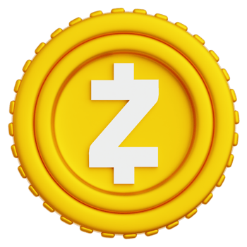 Zcash Coin Crypto 3d Illustration png