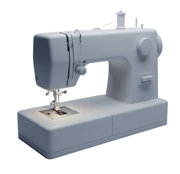 Sewing Machine Minimalist 3D Rendering Soft And Smooth Renderer png