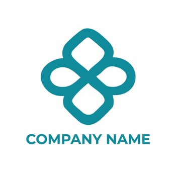 Modern company logo design abstract logo design vector