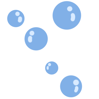 Cartoon clip art of blue soap bubbles in the bathroom png