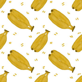 Cute banana print pattern for digital papers vinyl, fabric surface, printing, cutting, stickers, crafts Ideal, gift wrap, scrapbook paper and more. png