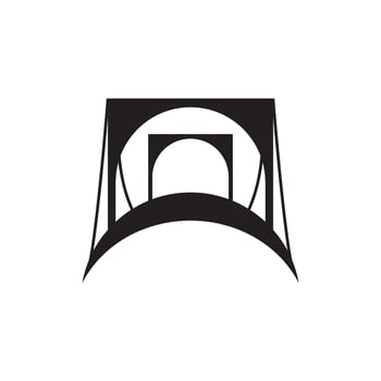 Bridge icon symbol vector