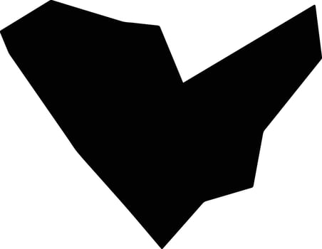 Shexian China silhouette map vector