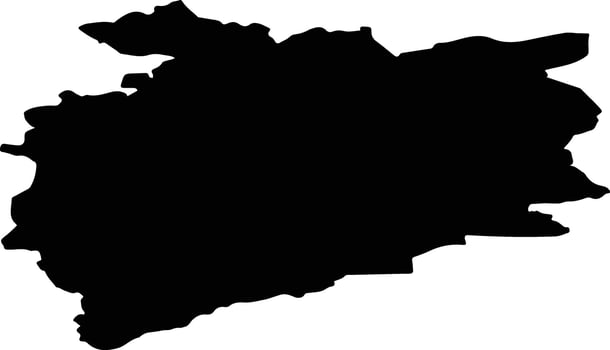 Somerpalu vald Estonia silhouette map vector