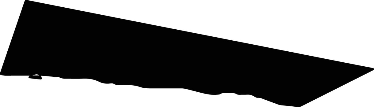 Southend on Sea United Kingdom silhouette map vector