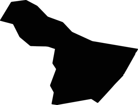 Suzuka Japan silhouette map vector