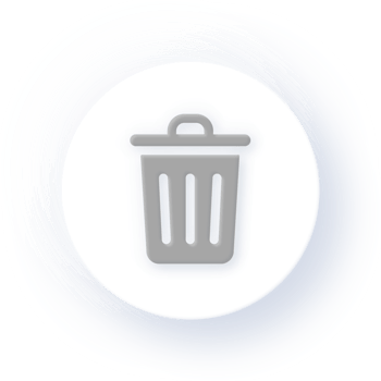 Neumorphism Icon Trash Bin Icon Soft Drop Shadow on Dark Background Neumorphic UI UX Design User Interface Neumorphism Shadow png