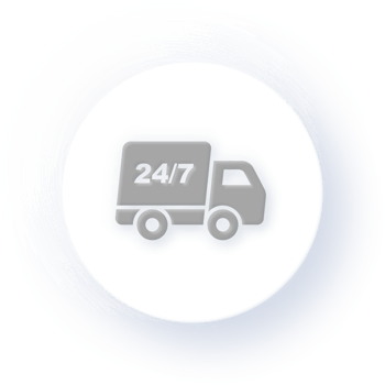 Neumorphism Icon 24 7 Express Soft Drop Shadow on Dark Background Neumorphic UI UX Design User Interface Neumorphism Shadow png