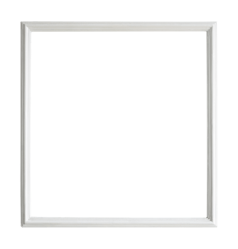 minimalist white picture frame isolated png