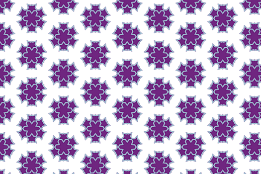Seamless abstract purple floral pattern png
