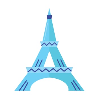 Eiffel tower icon clipart avatar logotype isolated illustration vector