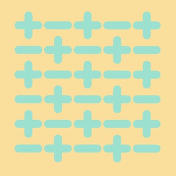 Minimal Plus Grid Pattern vector