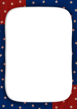 A frame square with stars on Transparent background png