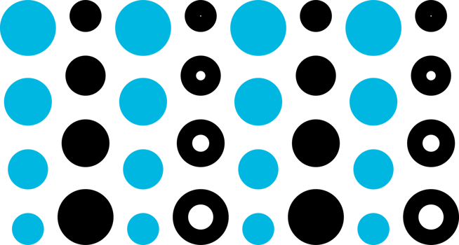 black and blue dotted design png