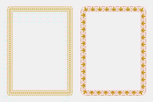 Autumn frame and text box template featuring botanical leaf art, decorative floral border and seasonal cover elements vector