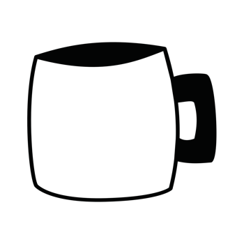 Simple Coffee Mug Icon png