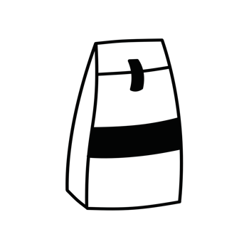 Coffee Bag Minimal Icon png