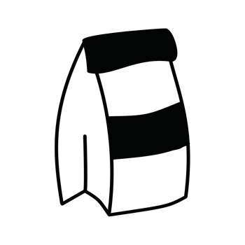 Standing Coffee Bag png