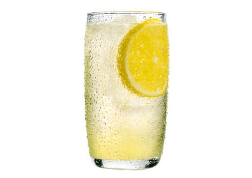 Delicious lemonade isolated on a transparent background for creative projects. png