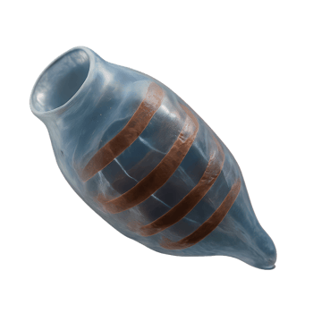 3D Render of Salp Plankton with Transparent Structure and Design png