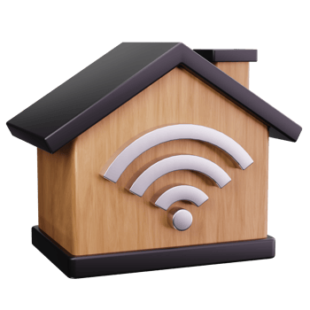 3D Icon Wifi Signal Home Office png
