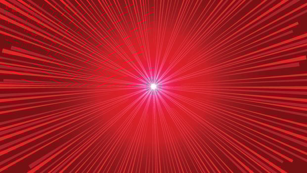 abstract red speed lines background with glowing light decoration vector