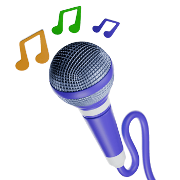 Microphone 3D Illustration png