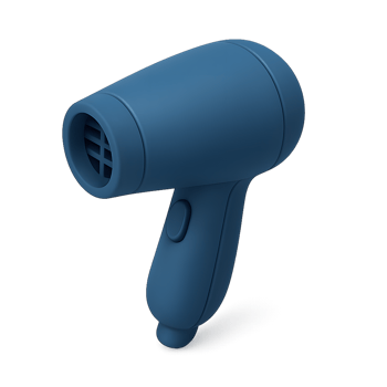 3D Isometric Barbershop Hairdryer Icon png