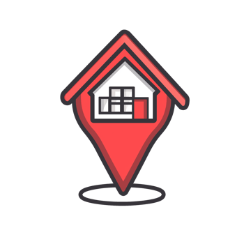 Location Pin Icon for Real Estate and Navigation png
