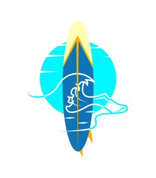 born to surf png