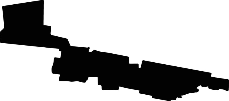 Tulumba Argentina silhouette map vector