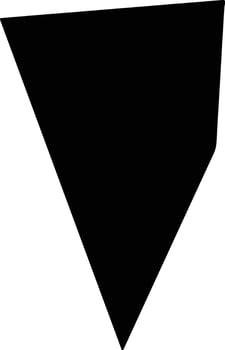 Tumenshi China silhouette map vector