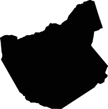Union Paraguay silhouette map vector