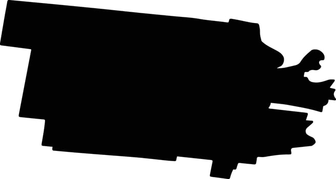 VALEA STANCIULUI Romania silhouette map vector