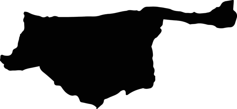 VARFURILE Romania silhouette map vector