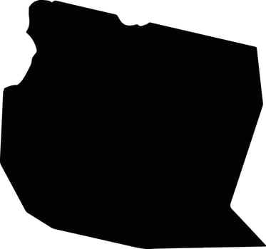 Vinhais Portugal silhouette map vector