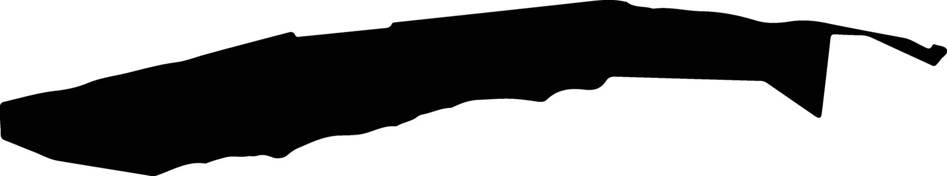 Zafarobod District Tajikistan silhouette map vector