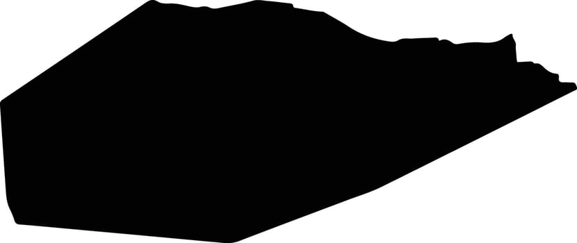 Zarichne Ukraine silhouette map vector