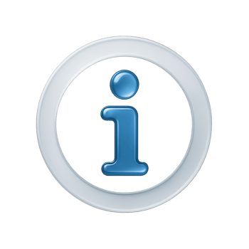 Glossy Blue Information 'i' Icon in a Glassmorphism Frame png