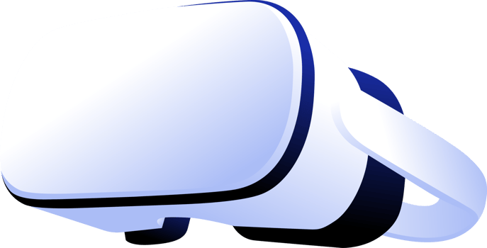 VR virtual reality clipart illustration png