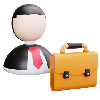 3D Icon Profile Candidate Avatar png