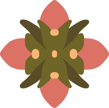 A perfect decorative element for versatile design needs vector